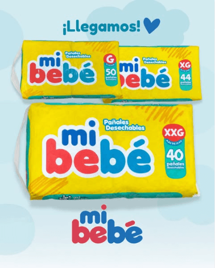 Pañales Mi Bebé - Talle XG x44