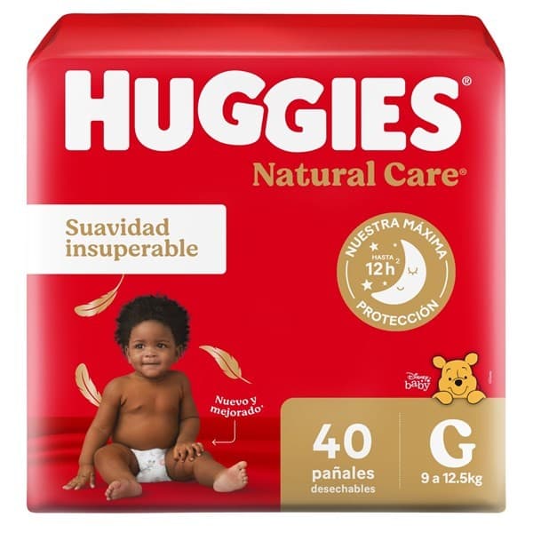 PANAL HUGGIES N.CAREJUM G 40 un