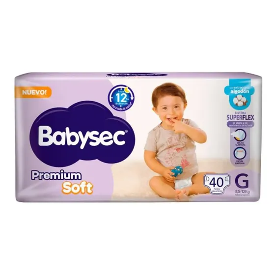 PANAL BABYSEC PR.HIP.GDE 40 un