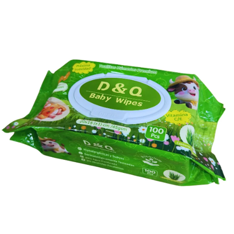 TOA HUMEDAS DYQ X 100U VERDE